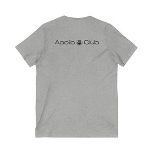 Unisex Jersey Short Sleeve V-Neck Tee