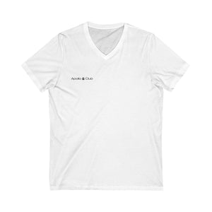 Unisex Jersey Short Sleeve V-Neck Tee